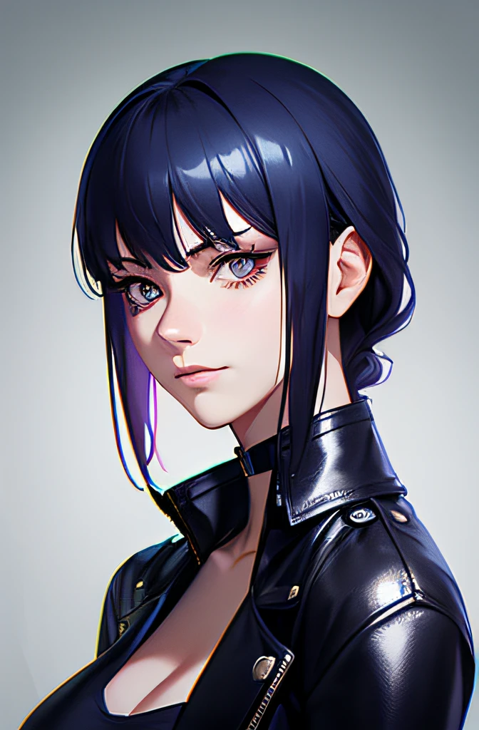 Estilo Synthwave, Nvink punk detailed cyberpunk portrait (Ms. SKS) (20yr old，SKS female), Futuristic neon reflective wear, scientific fiction, perfect  face, (short  hair), Matte skin, couples, Clear detail, keen, Hipper de Tahado, Ultra photo realsisim, Subsurface dispersion, Hasselblad Award Winner, Soft Diffuse Lighting, ssmile, Machine face, finedetail, realistic shaded, 复杂, ellegance, Award-winning crop top bust portrait of a woman, Frock jacket and pants，Navy blue reddish hairstyle, ink spatter, spatter, escape, vaporware, shaded flat illustration, number art, highly  detailed, finedetail, 复杂, big breasts thin waist, full bodyesbian