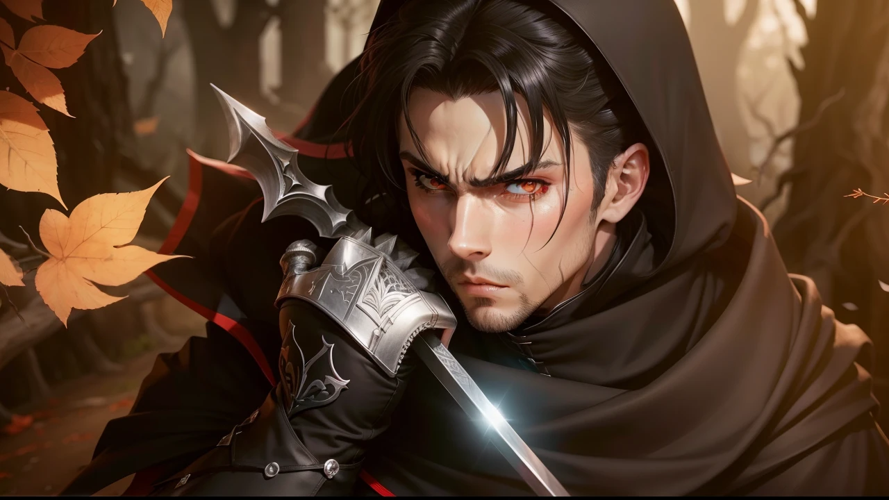 Gutts gatsu Guts GutsHair blackcape BlackCover Espada de um olho Sangue Anime Tree BlackArmor Gigachad ChadFace GigachadFace GuttsHair Capuz Good BlackHood