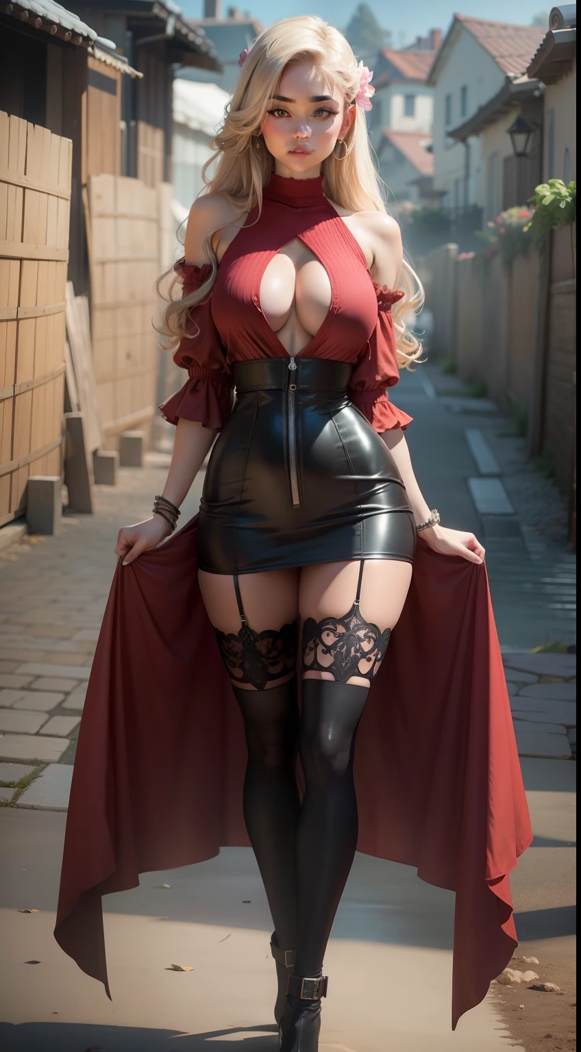 wider hips, more beautiful face