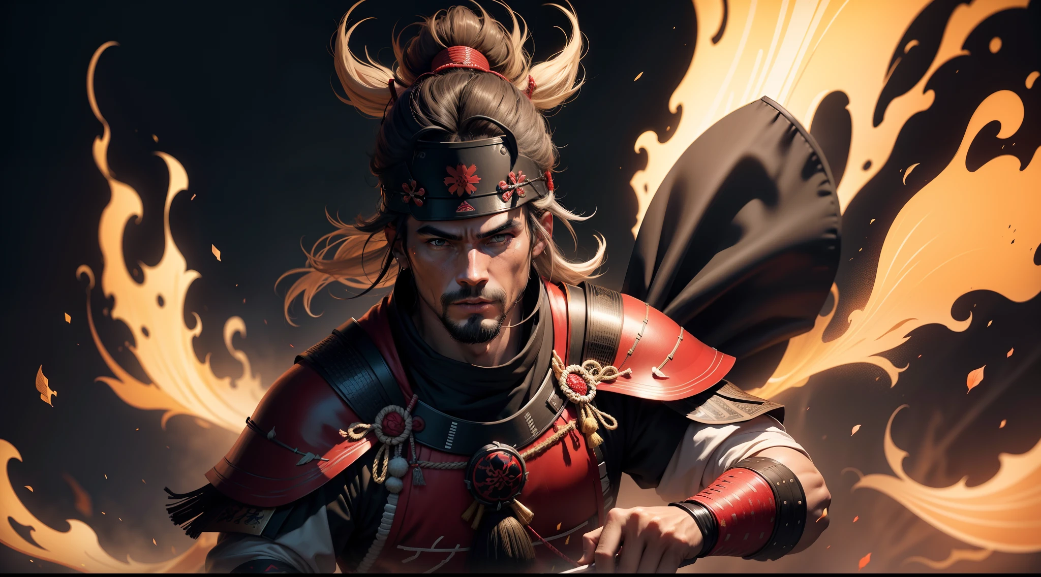 samurai em festa dj boate 8k