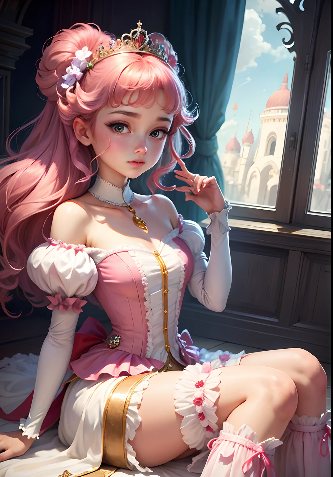pink there A Princess Beautuful Women cute little fluffly