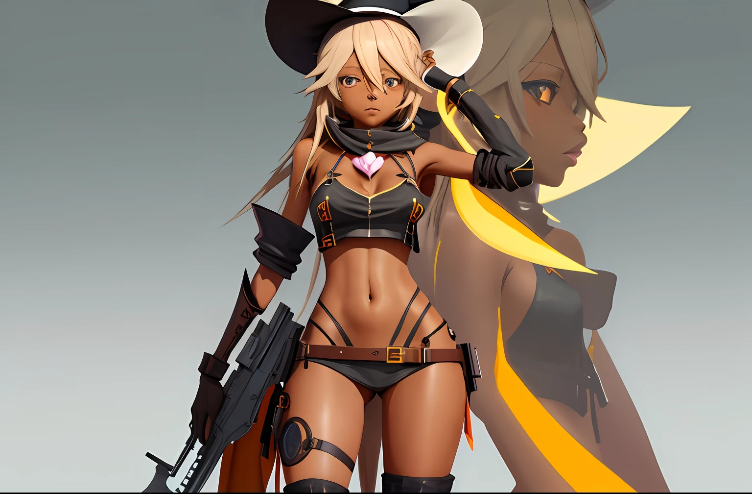 Strive Ramlethal Valentine, concept art, 4k