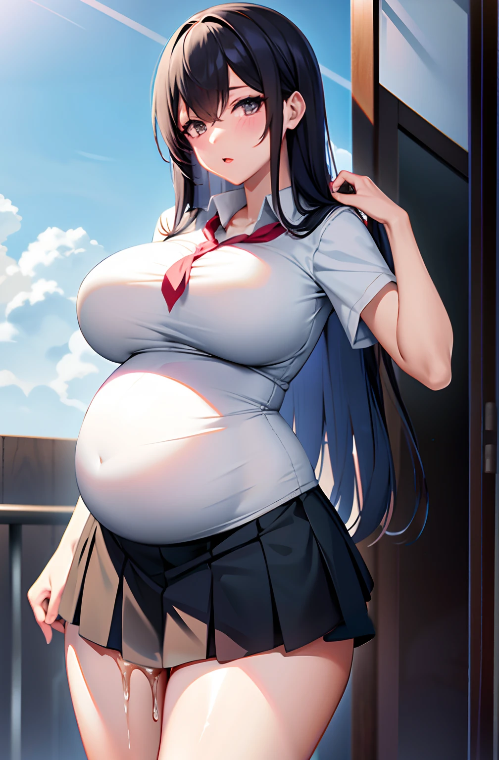Smooth thighs