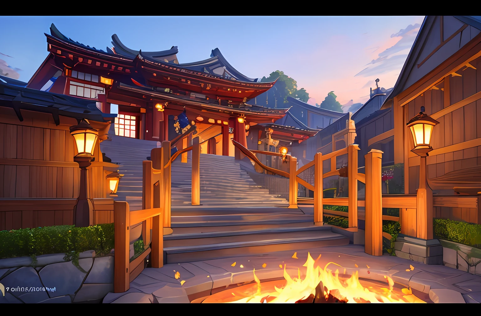 Valley Zen Temple secluded meditation,Sage Legend,《Mountain Nocturne》Masterpieces waiting to be explored。