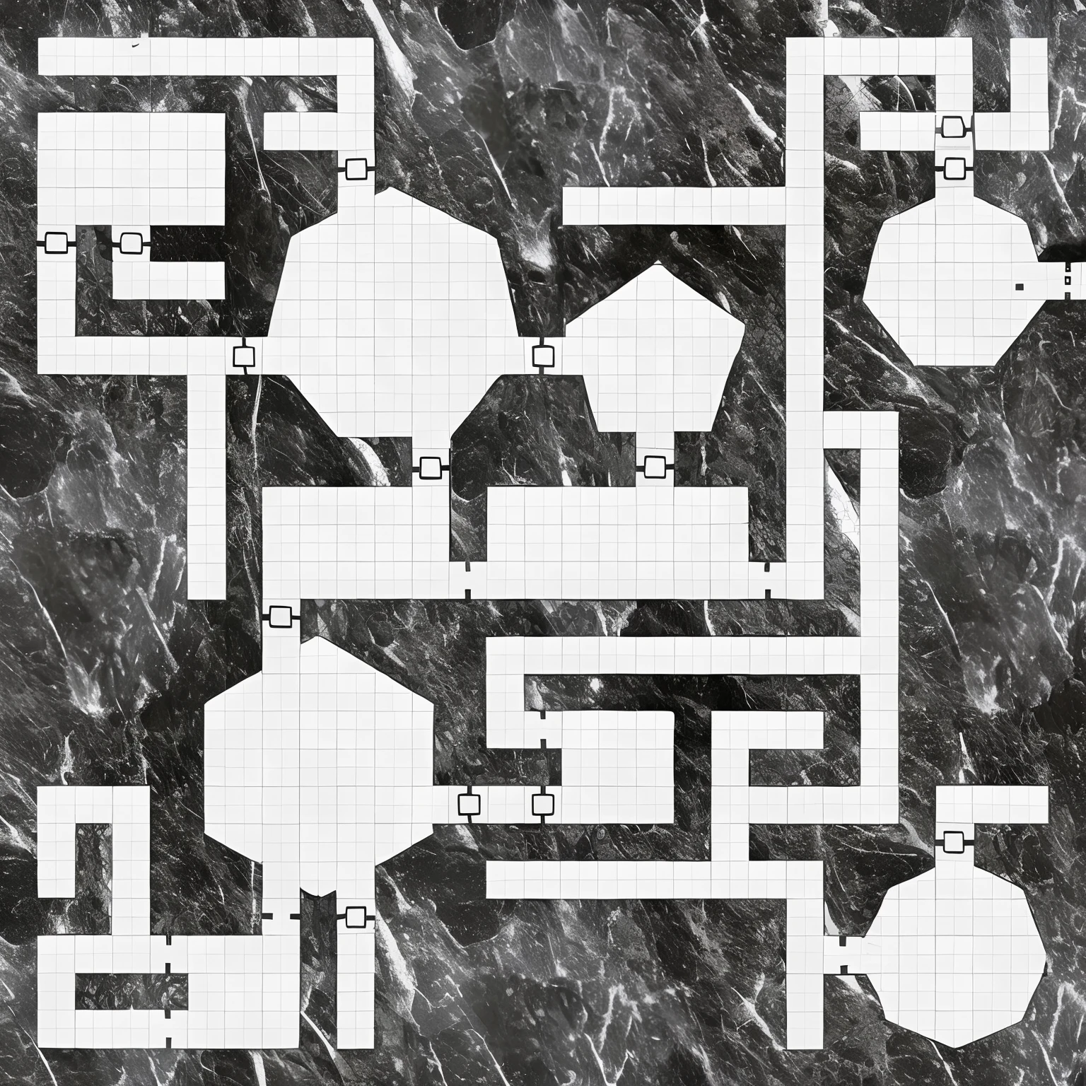 2e pathfinder battlemap, castle keep
prompt: grid
Steps: 30, Sampler: DPM fast, CFG scale: 21, Seed: 2026091058, Size: 768x768, Model hash: 535d3a621d, Model: dndMapGenerator_v3, Denoising strength: 0.71, Clip skip: 2, Mask blur: 4, ControlNet-0 Enabled: True, ControlNet-0 Module: canny, ControlNet-0 Model: control_sd15_canny [fef5e48e], ControlNet-0 Weight: 1, ControlNet-0 Guidance Start: 0, ControlNet-0 Guidance End: 1