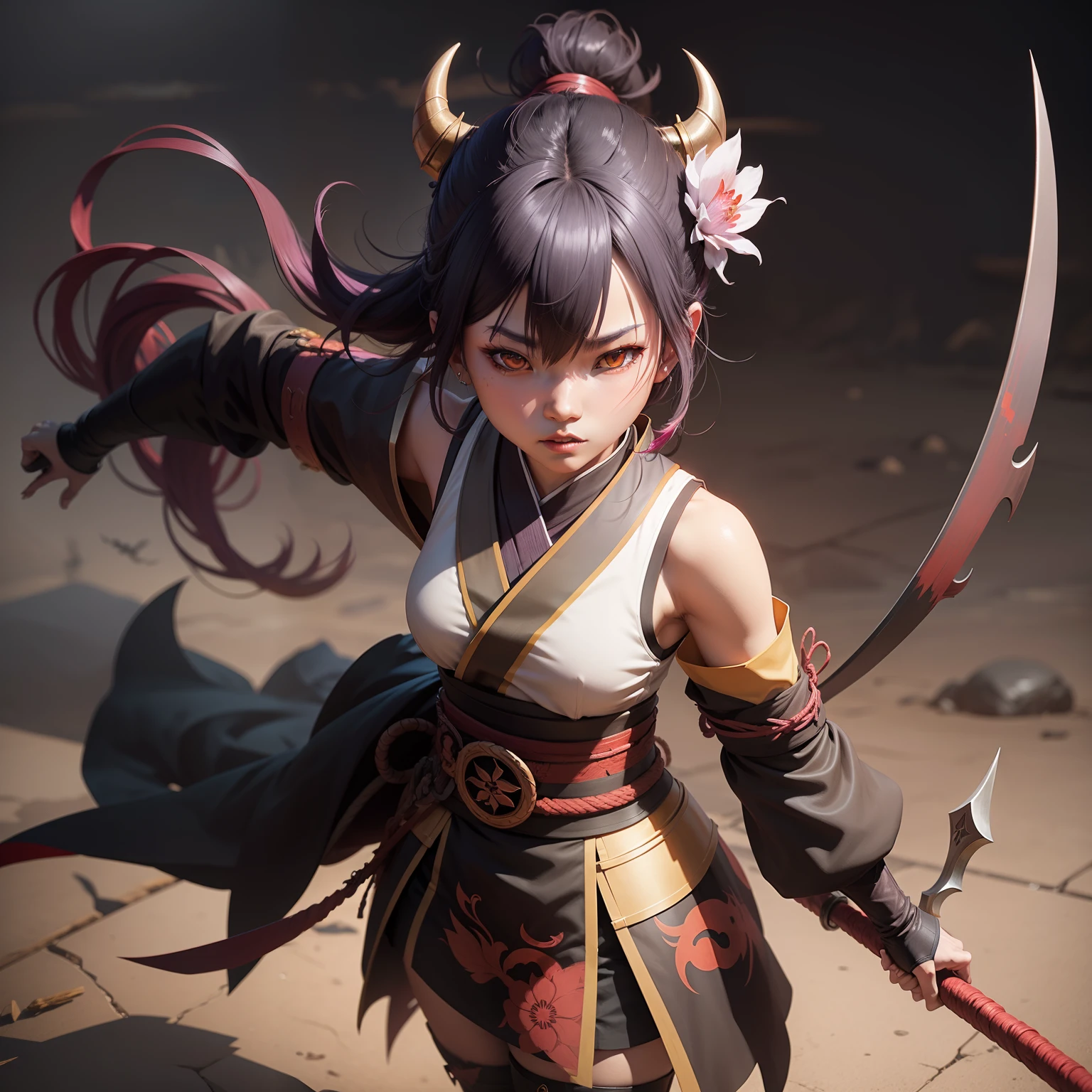 Demon Slayer Shinobu Kocho, concept art, 4k