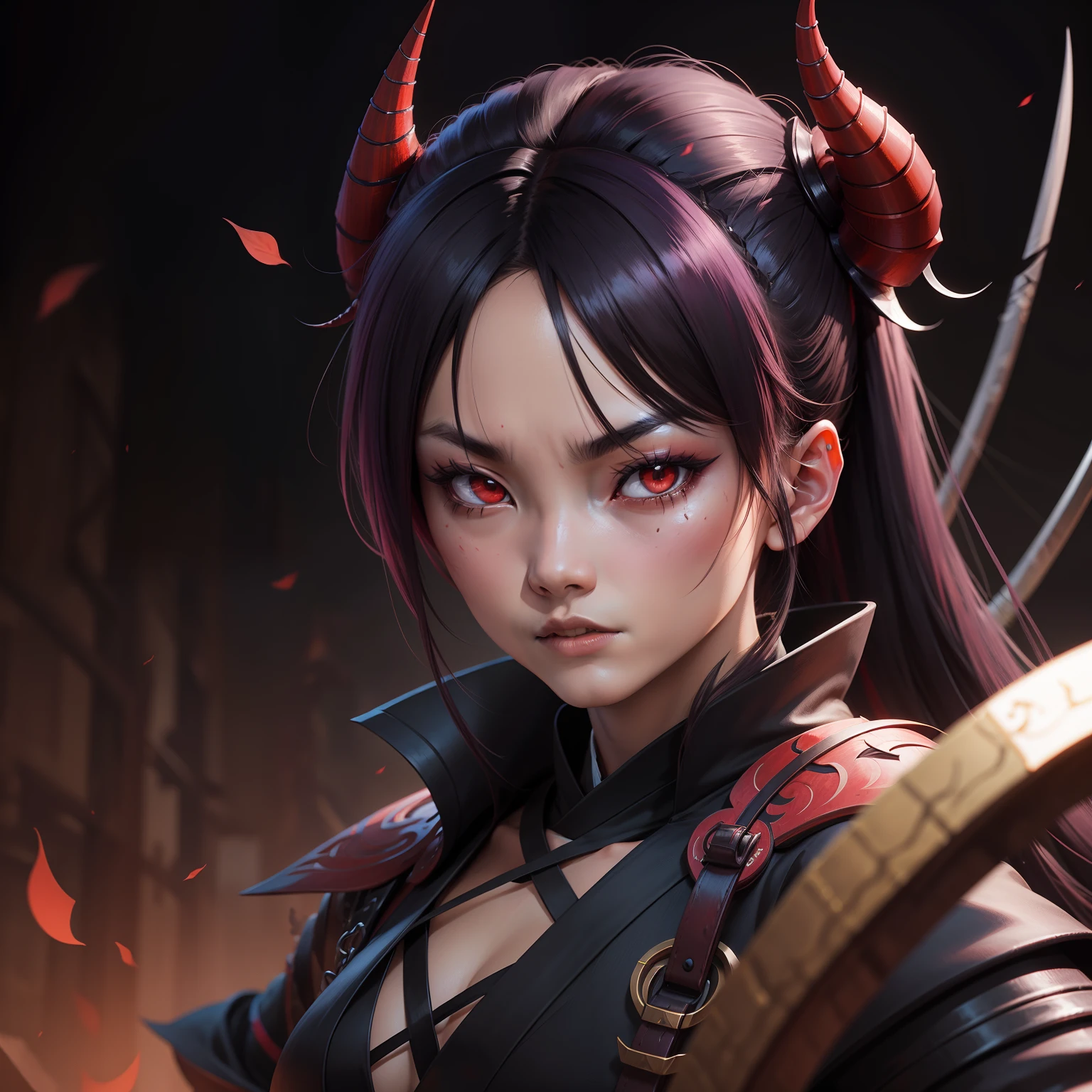Demon Slayer Shinobu Kocho, concept art, 4k
