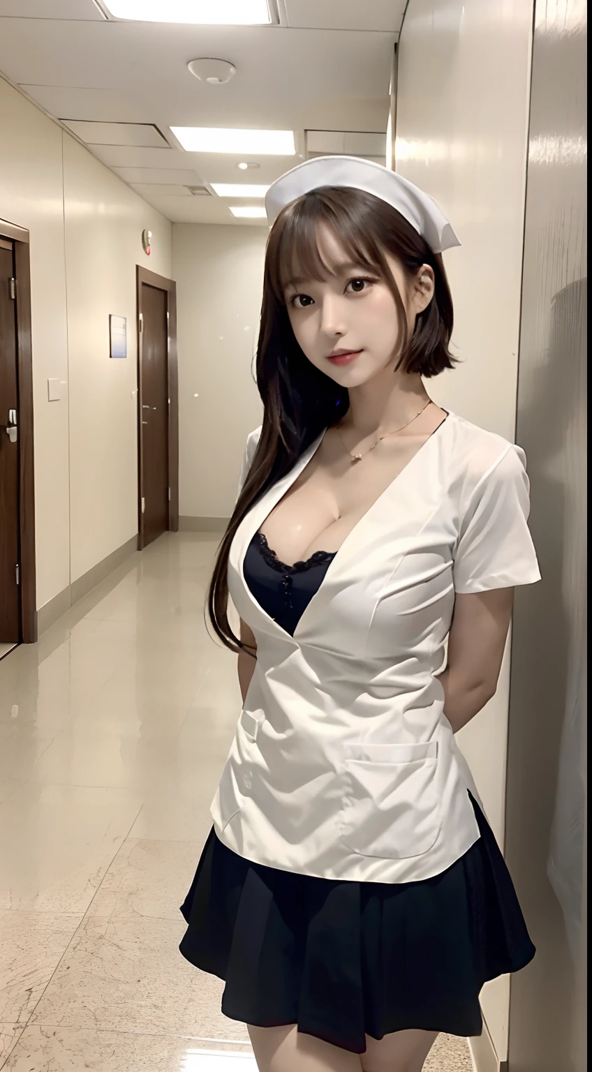 beautfull Japanease woman、((best qualtiy, 8K, tmasterpiece:1.3))、((realisitic:1.5))、((sense of reality:1.5))、Perfect figure beautiful woman:1.4、((Layered Hair Style、medium chest:1.3))、 (Naked:1.3), (White Apron), cleavage, thighs thighs thighs thighs, kitchin, (Blushing:1.3), ((apron lift yourself:1.3)),((I can see some nipples:1.2))、((Spread your legs apart:1.2))
