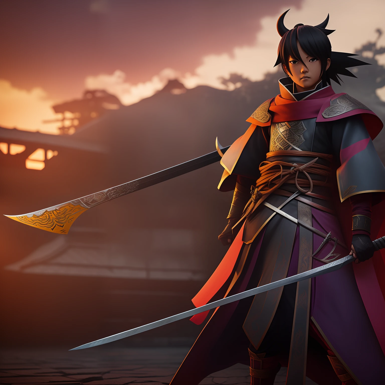 Demon Slayer Shinobu Kocho, concept art, 4k