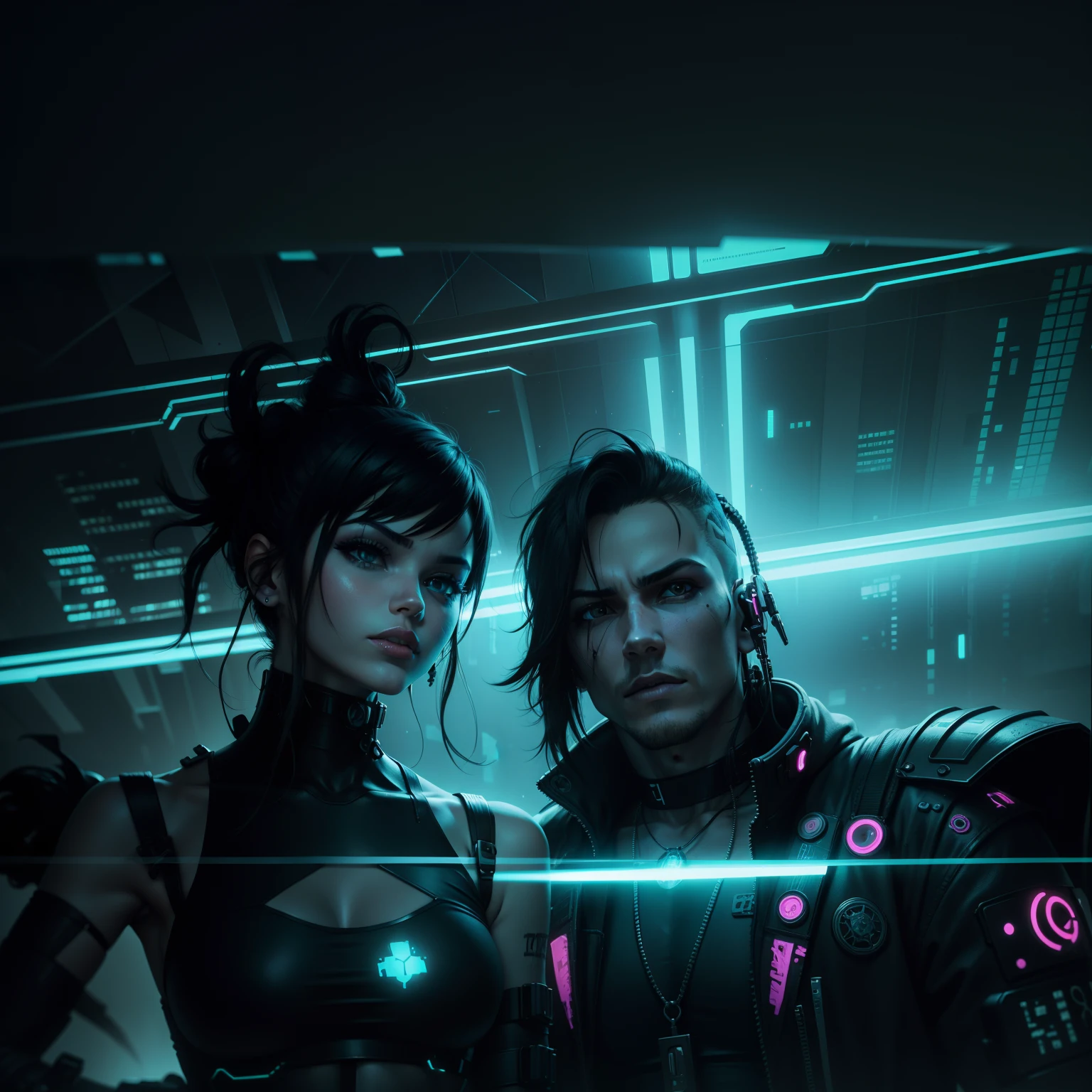 Cyberpunk.ultra contrast