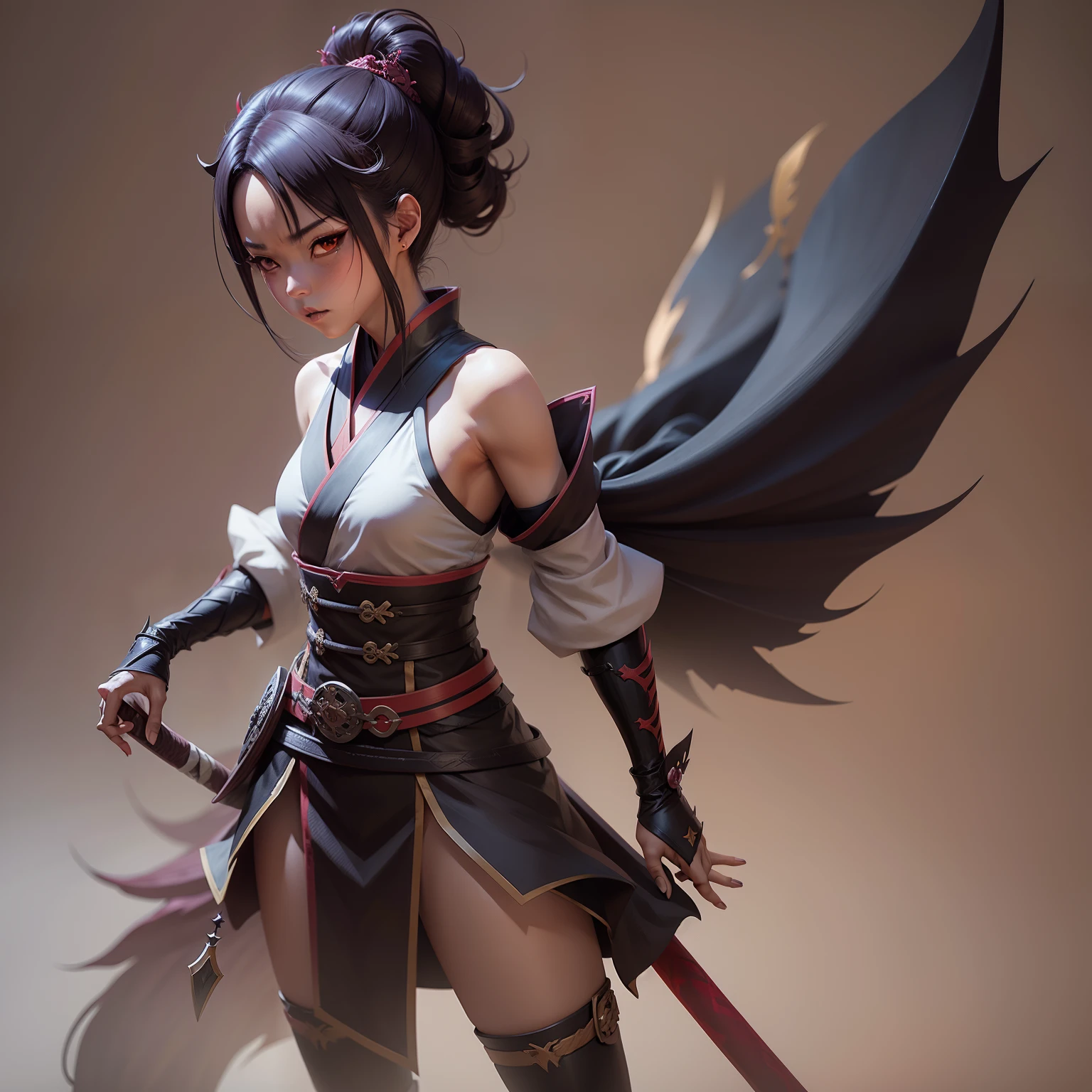 Demon Slayer Shinobu Kocho, concept art, 4k