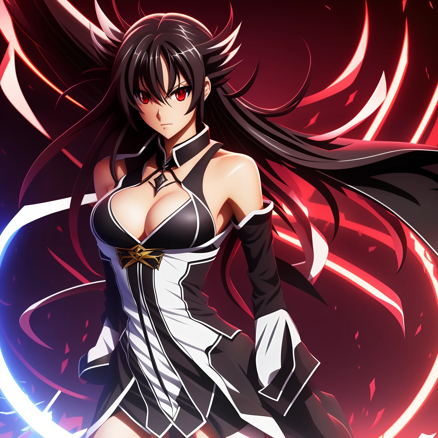 Highschool Dxd Rei, concept art, 4k