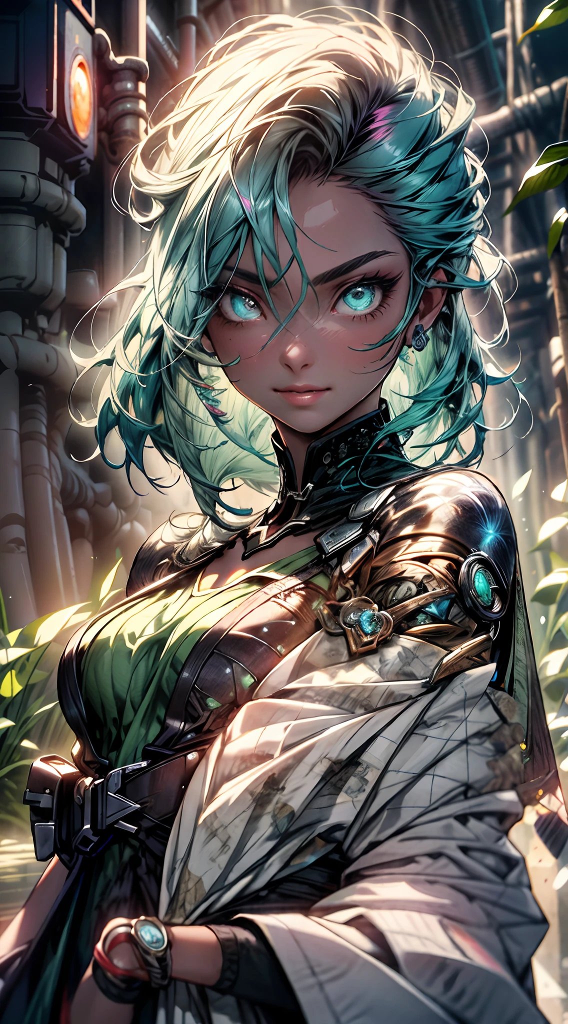 beautiful detailed straight hand