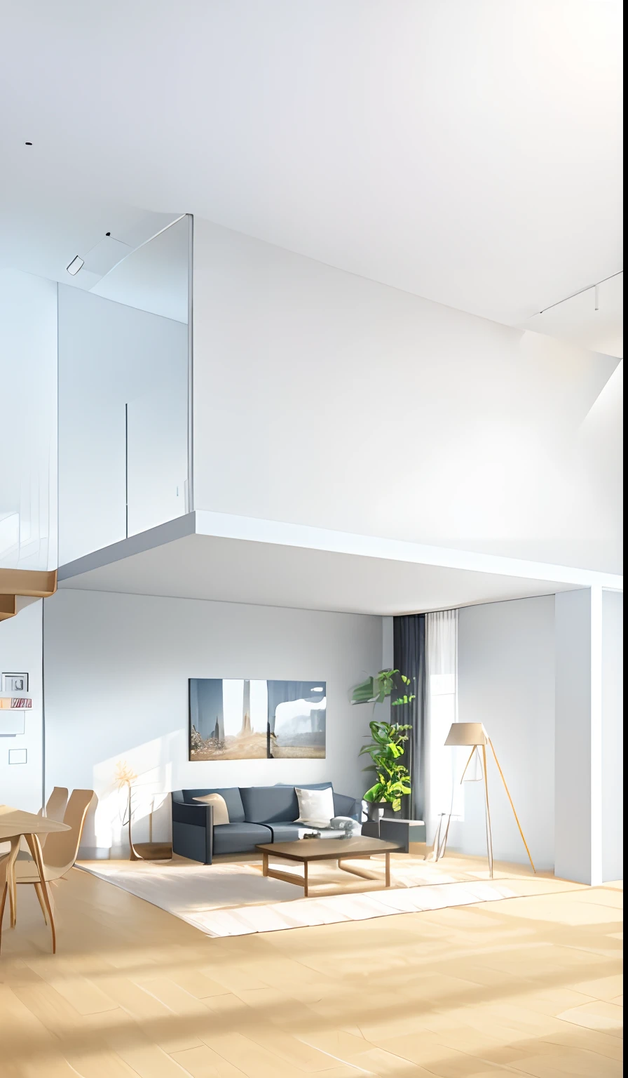 There was a room with a sofa and table, personal room background, indoor background, Fundo sala de estar, Detailed natural lighting, picture of a loft in morning, photograph of 3d ios room, interior background art, natural light in room, low angle dimetric rendering, with backdrop of natural light, archviz, Detailed scenery —width 672