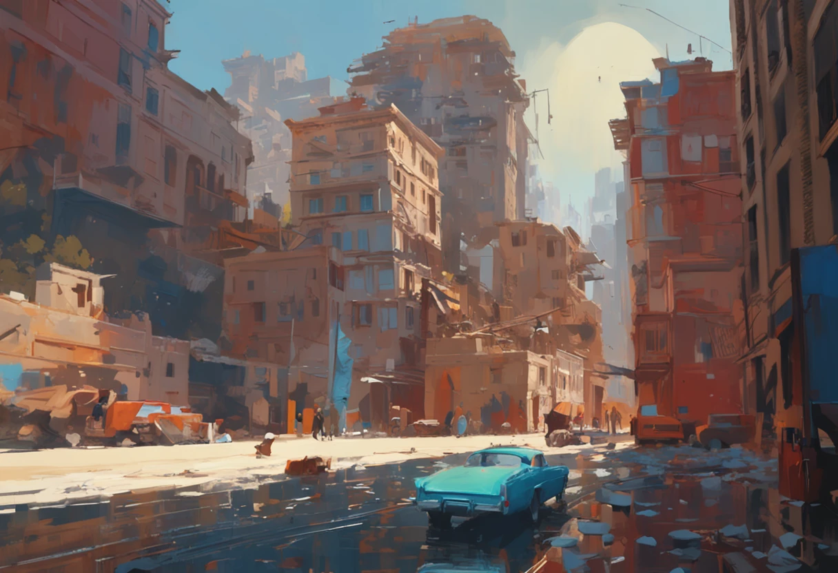 Professional majestic oil painting by Ed Blinkey, atey ghailan, by Ghibli Studio, author:Jeremy Mann, Greg Manchess, Antonio Moro, trending on artstationh, trending on CGSociety, Intricate, High detail, Sharp focus, Dramatic, photorealistic painting art by midjourney and greg rutkowski