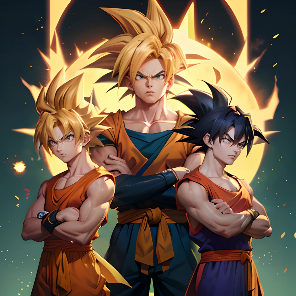 Kakarot,SuperSaiyan,Son Goku,Introduce yourself,Bust photo