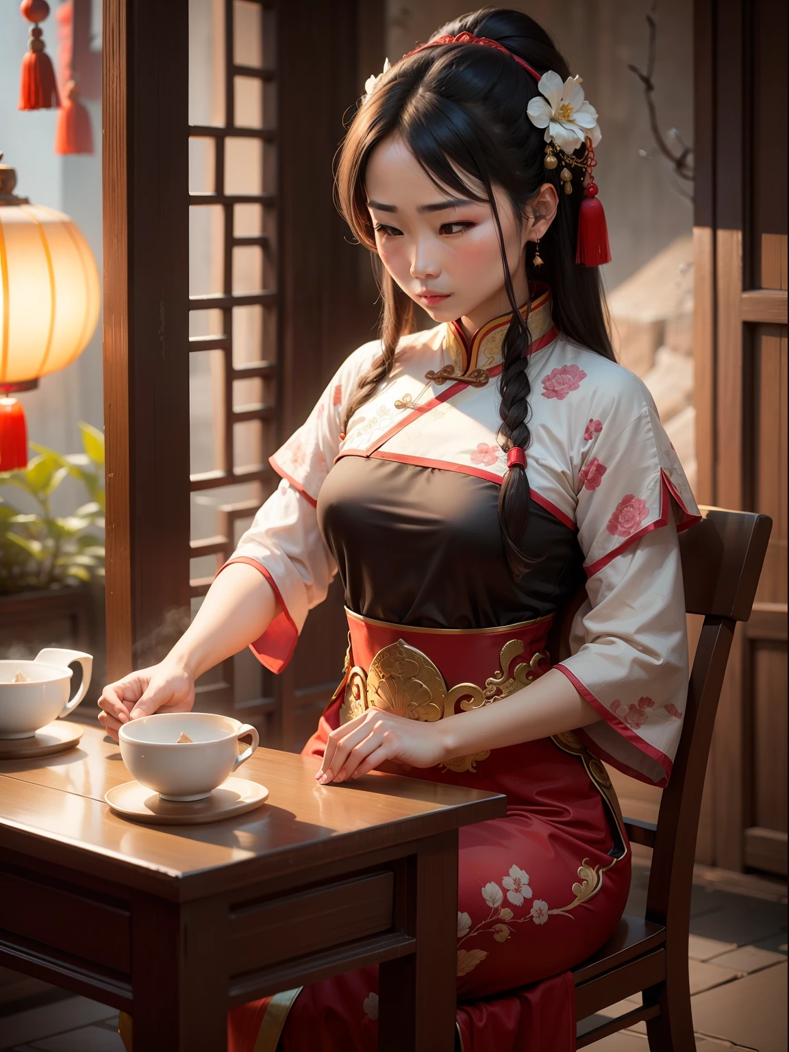 woman, China, ancient, traditional