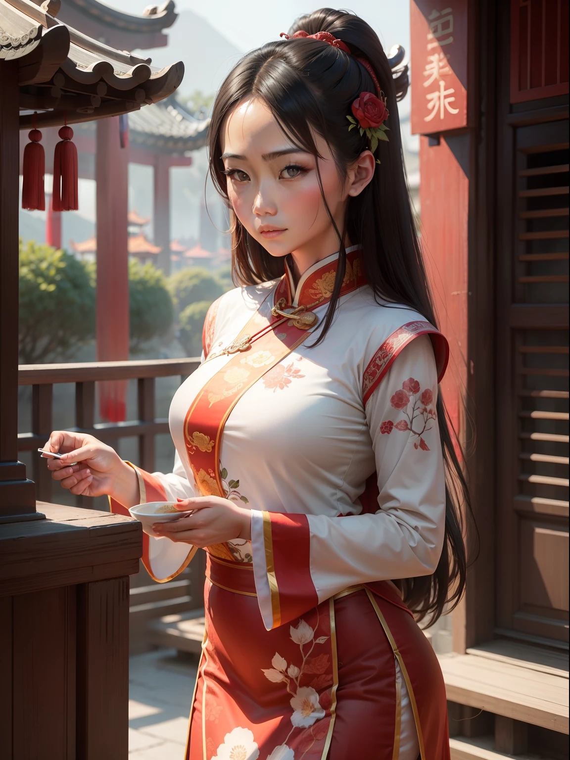 woman, China, ancient, traditional