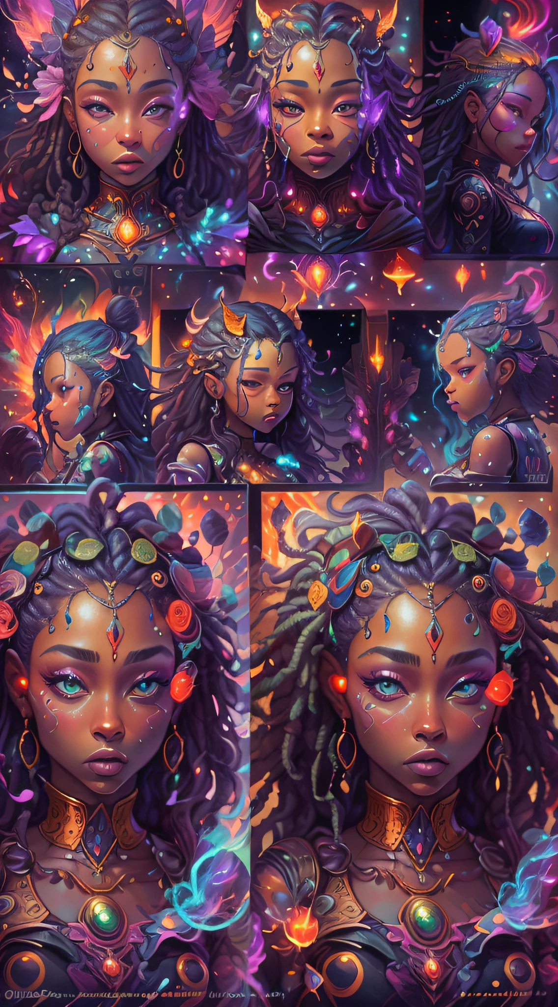 Thrilling dreams， ultra-realistic realism， abstracted， psychedelia, tmasterpiece，PsyAI, Rasta, Jamaica, (Dreadlocks Hair style：2.3 female ) , （Dread Locs Hair style：1.3）,（tmasterpiece，best qualtiy：1.2），illustration，8k wallpaper，Dazzle，（Portals：1.1），（Otherworldly creatures：1.2），（magic energy：1.1），（floating debris：1.05），(glowing third eye:1.1), butterflys，florals， (strong lights:1.05), (illumination:1.05), (fantasy:1.15), (hyper realisitc:1.1), (mistic:1.05), (intriguing:1.05), (Ethereal:1.08), (mistic:1.1), (cosmic:1.05), (interdimensional:1.1), (unearthly:1.05), (spellbinding:1.1), (Unforgettable:1.05), (Fantasy art: 1.1)，（number art：1.05），（magic realism：1.08），（Epic：1.1），（concept-art：1.05），（highly  detailed：1.1），（cinematic ligh：1.05），（ultra-realistic realism：1.05），（mistic：1.05），（astounding：1.1），（andrey surnov：1.05），（mind bending：1.1），（big breasts enchanting：1.05），（Unbelievable：1.05），（otherworldly landscapes：1.1），（breath-taking：1.05 ), (incredulous:1.05), (portal opening:1.05)