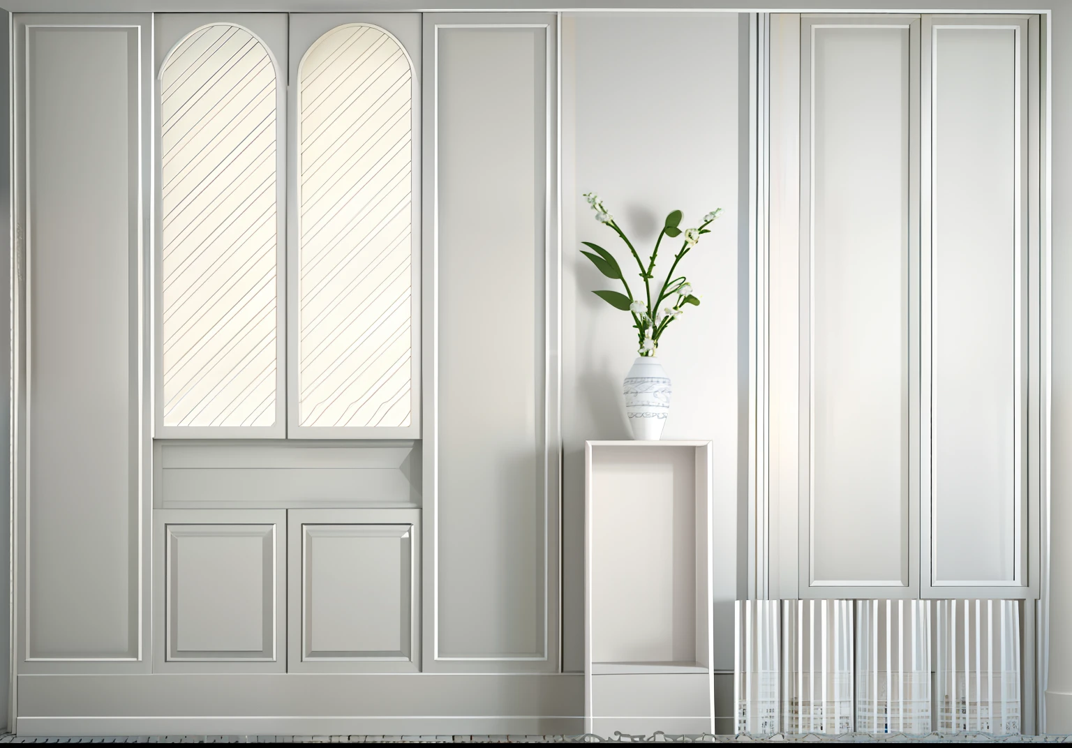 French cream style,3D renderings