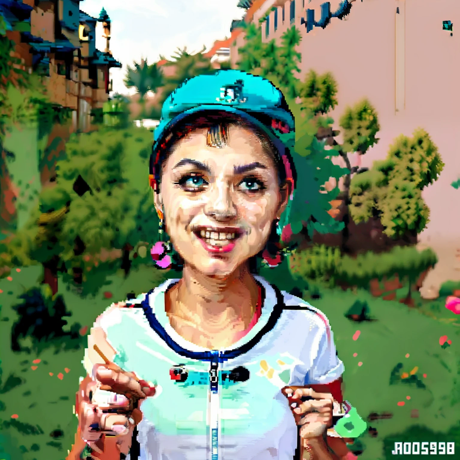 A masterpiece,best qualtiy,offcial art,8k wallpaper,Extremely detailed,illustration,Trendy outfits,Watch,athletic sneakers,Hands naturally droop,jaqueta com capuz,Jeans, Street side, trippy art, calm, Cool style