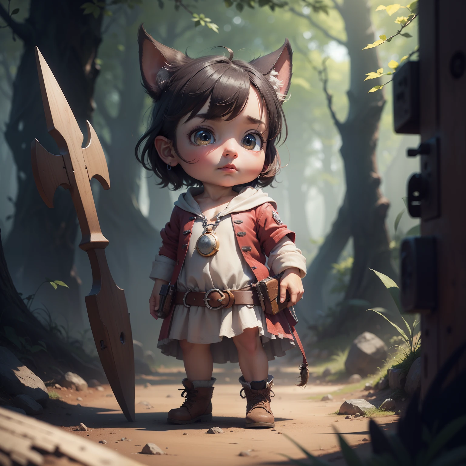 Pipsqueek, concept art, 4k
