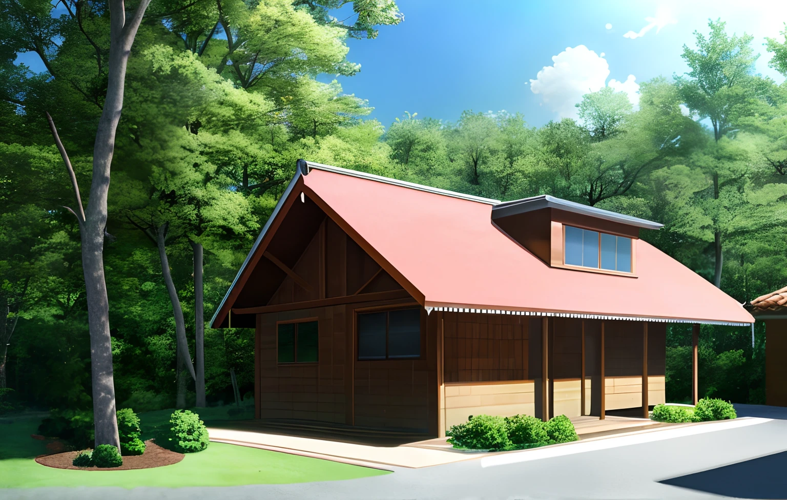 House in the forest、