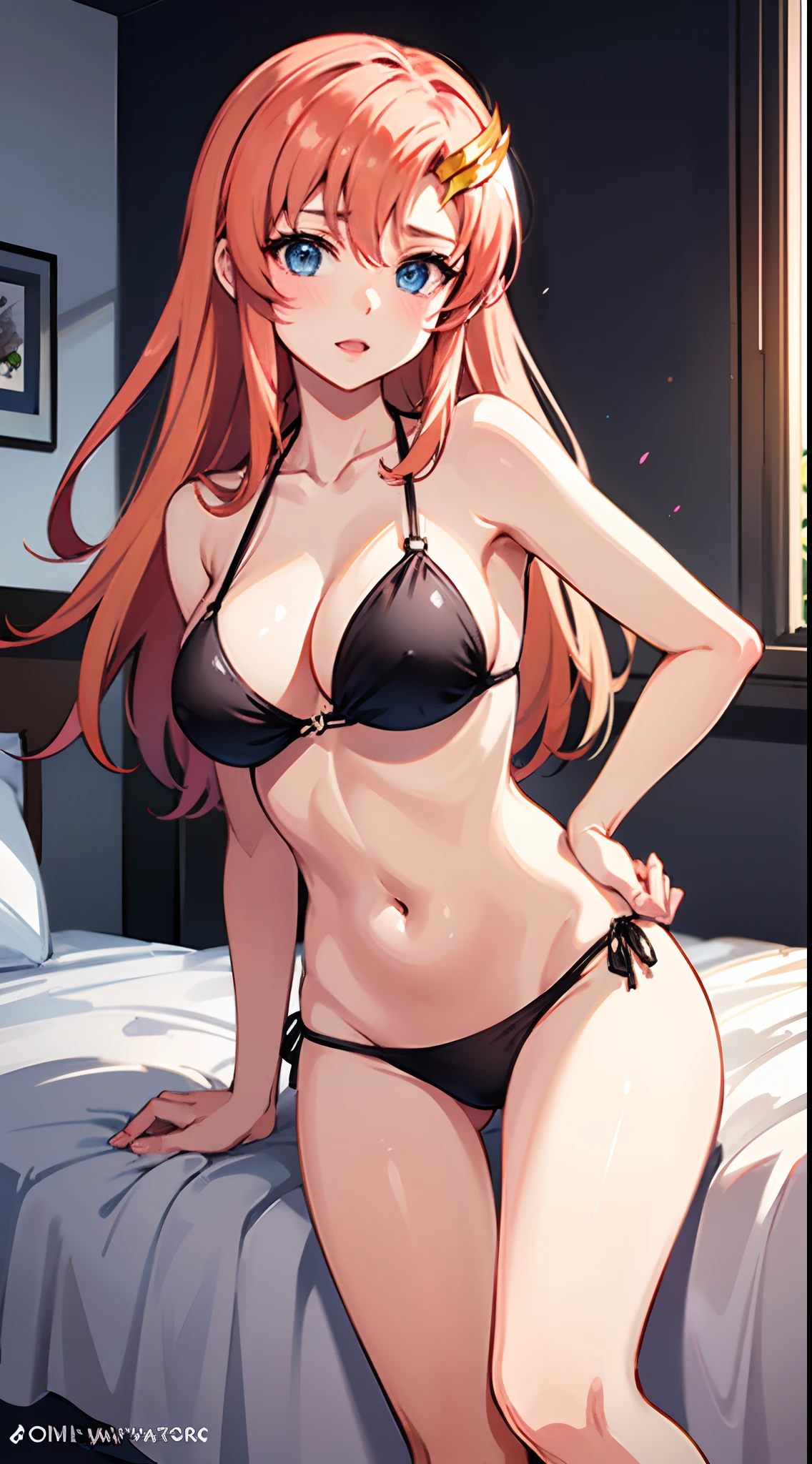 1girl bikini strap in room , Lacus