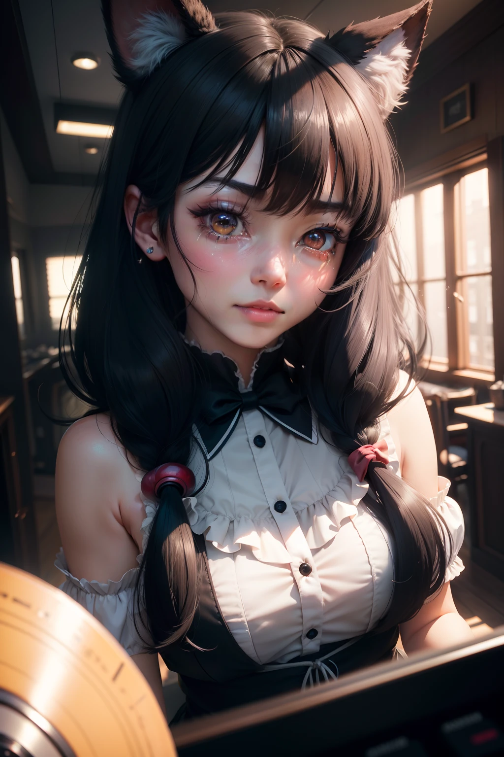 (random kids clothes),(random porn pose),(Thin type:1.8),(big breasts),(random hairstyle),(Highest image quality,(8k),ultra-realistic,best quality, high quality, high definition, high quality texture,high detail,beautiful detailed,fine detailed,extremely detailed cg,detailed texture,a realistic representation of the face,masterpiece,Sense of presence)