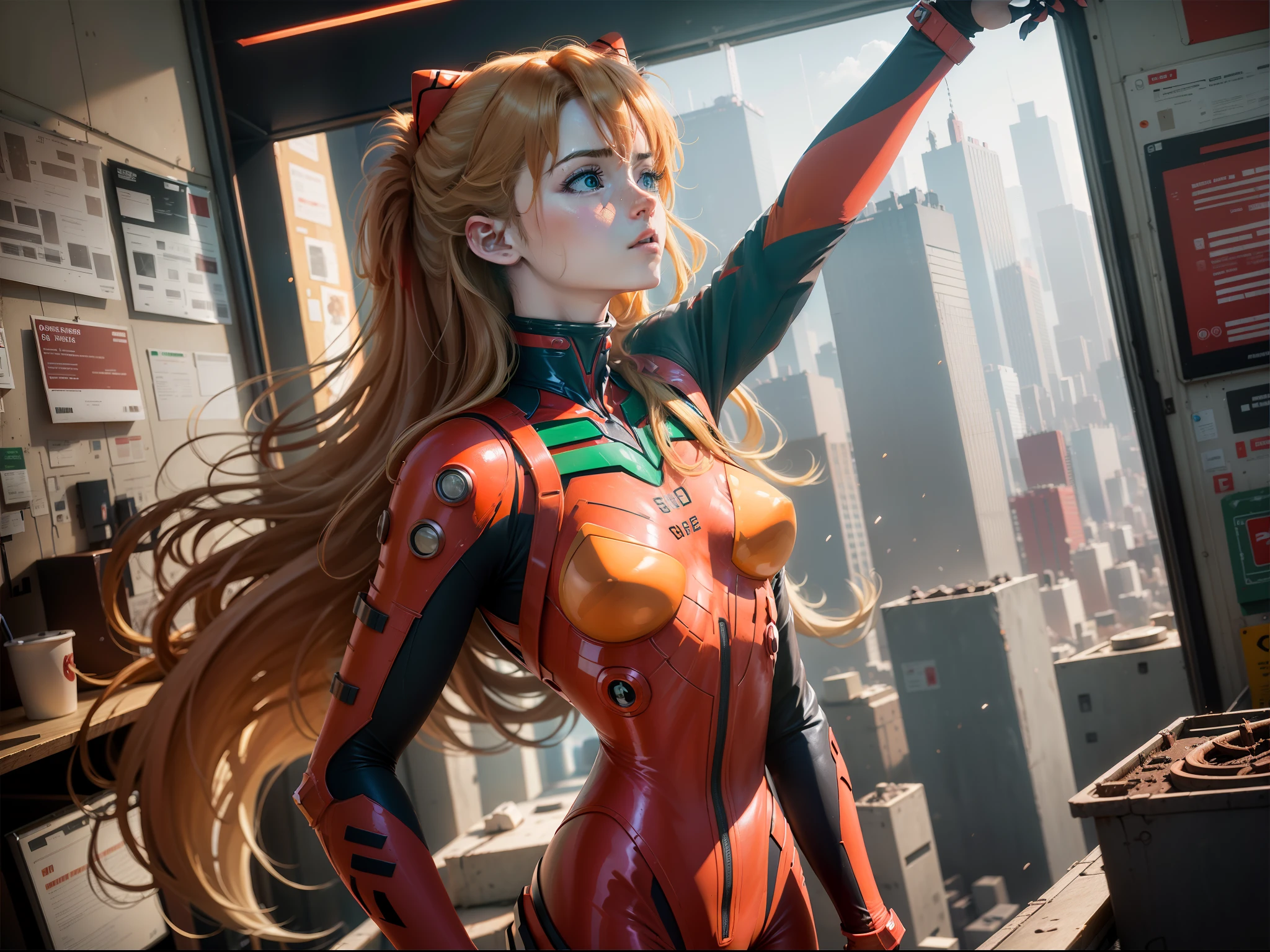 ((mejor calidad)), ((obra maestra)), (muy detallado:1.3), ........3d, hermoso trasero (cyberpunk:1.3) ((Asuka Langley Shikinami)), ((Ropa trasnparente)) ((falta muy corta)) ((perfecto)) ((vista trasera)) ((Vista posterior)) ((View from behind)) vida real, 1 girl in, cabin, Humano, grande, ombligo, desnudez, (obra maestra, highest qualityr), Rayo lateral, , hermosos ojos detallados, cadena de esclavos, collar de esclavo, trasero perfecto, pechos mojados, ropa de esclavo, boca abierta, ahe-cara, rough breathing, sonrojarse, sudar, ropa de esclavo, cabello multicolor, Dumpling pelo, cuerpo completo, Ropa reveladora, terminales de computadora operativas, servidores de computadora, Pantallas LCD, fibre optic cables, Logotipos corporativos, HDR (High Dymanic Range), Trazado de rayos, NVIDIA RTX, Super resolution, Irreal 5, Sub-Surface Scatterring, Texturas PBR, postprocesamiento, Anisotropic filtering, profundidad de campo, maximum sharpness and sharpness, Texturas multicapa, Mapeo de albedo y especular, sombreado de superficie, Accurate simulation of light-material interactions, proporciones perfectas, octane representation, duotone lighting, ISO bajo, balance de blancos, regla de tercios, apertura amplia, 8K RAW, high-efficiency subpixels, sub-pixel convolution, glow particles,