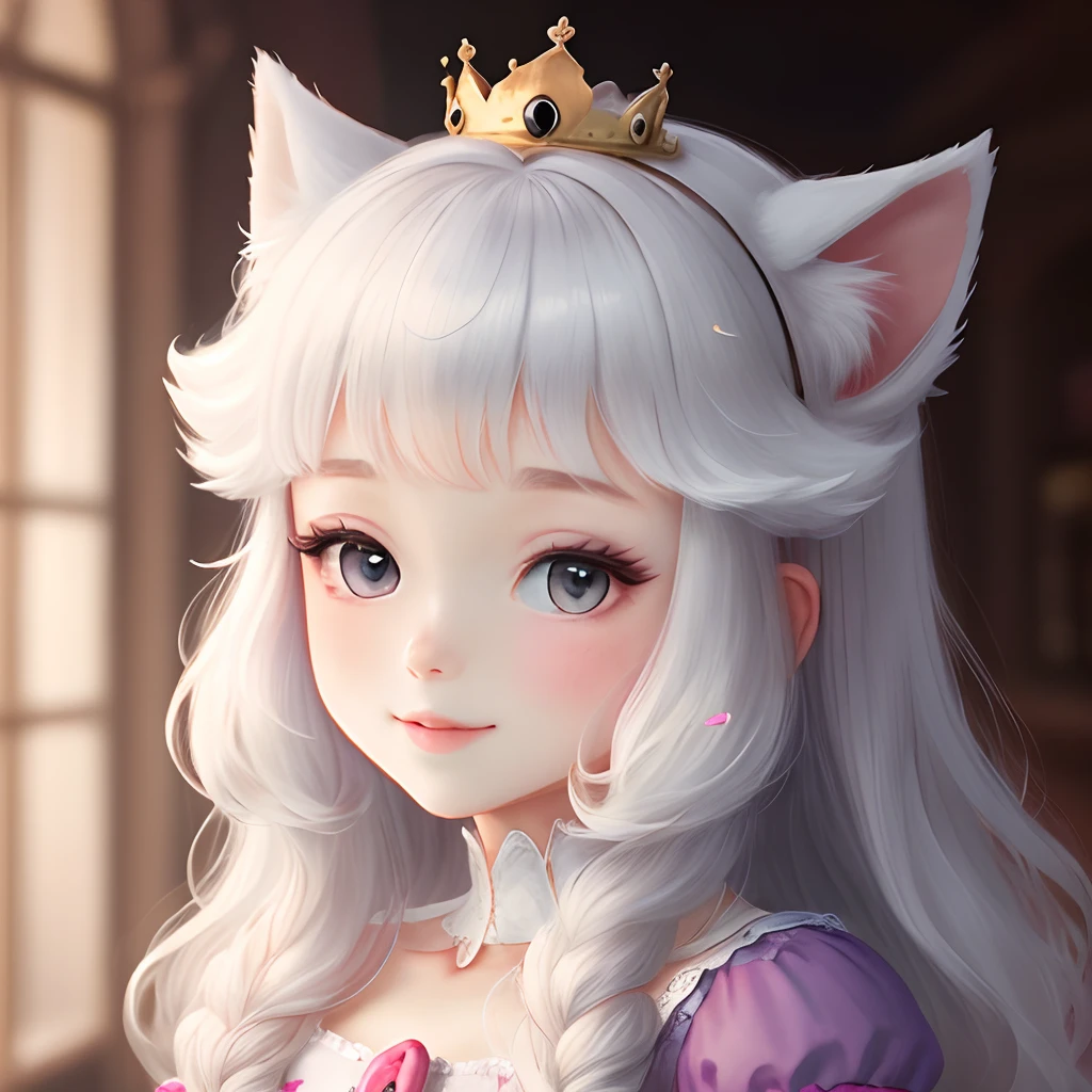 A Princess fluffly Beautie well-styled