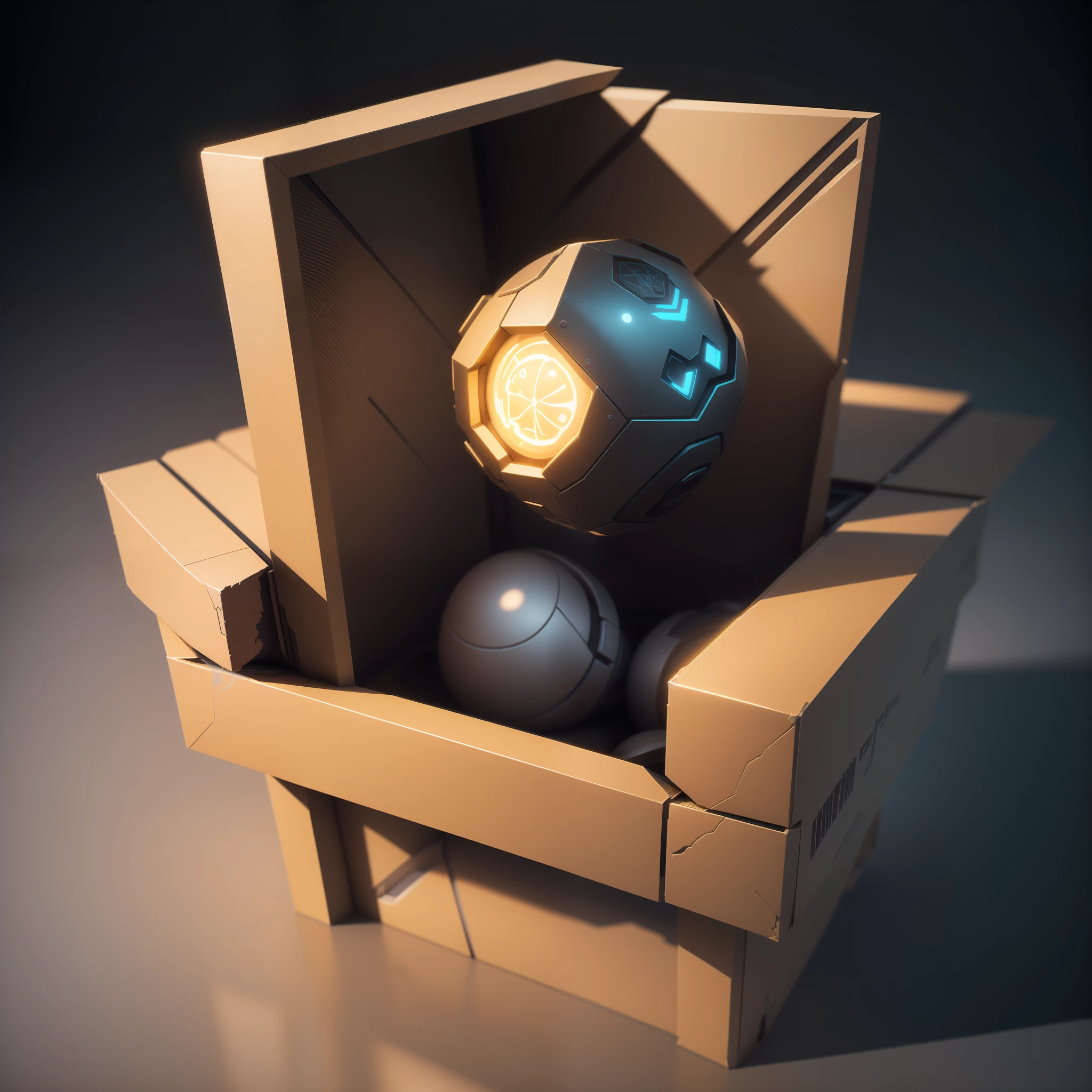 Game icons, {{Masterpieces}}, {A Box of Technology}, solid color background, {3D rendering
2D, blender Cycles, Volumetric light},((cartoon)),(((simple structure)))