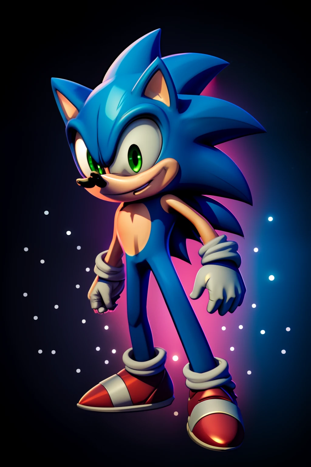 sonic the hedgehog in the city at night, from sonic, portrait of sonic the hedgehog, sonic oc, sonic hedgehog, sonic, hero pose colorful city lighting, sonic game, sonic the hedgehog, in the new action-movie sonic, sonic the hedgehog in a surreal, sonic power, movie sonic, sonic the hedgehog illustration, rendered in sfm