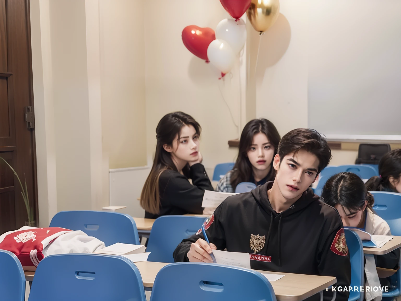 Classroom,love,Handsome male protagonist,k hd