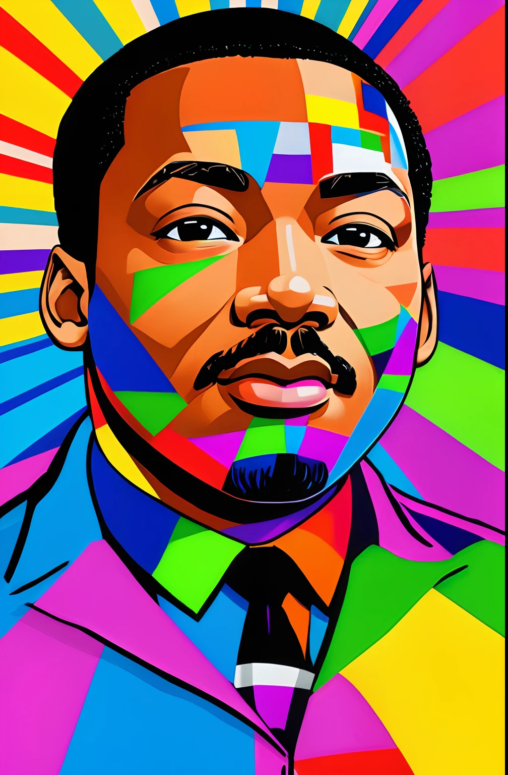 (Martin Luther King Jr SMILE Eduardo Kobra ,Romero Brito,The Filling Twins ,multidimensional geometric wall PORTRAIT, arte, Chibi,
Yang08k, lindo, Colouring,
Primary works, qualidade superior, melhor qualidade, Arte Oficial, Beautiful and Aesthetic, 512 K