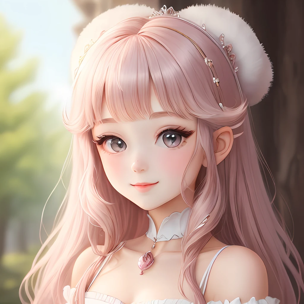 A Princess fluffly well-styled Beautie