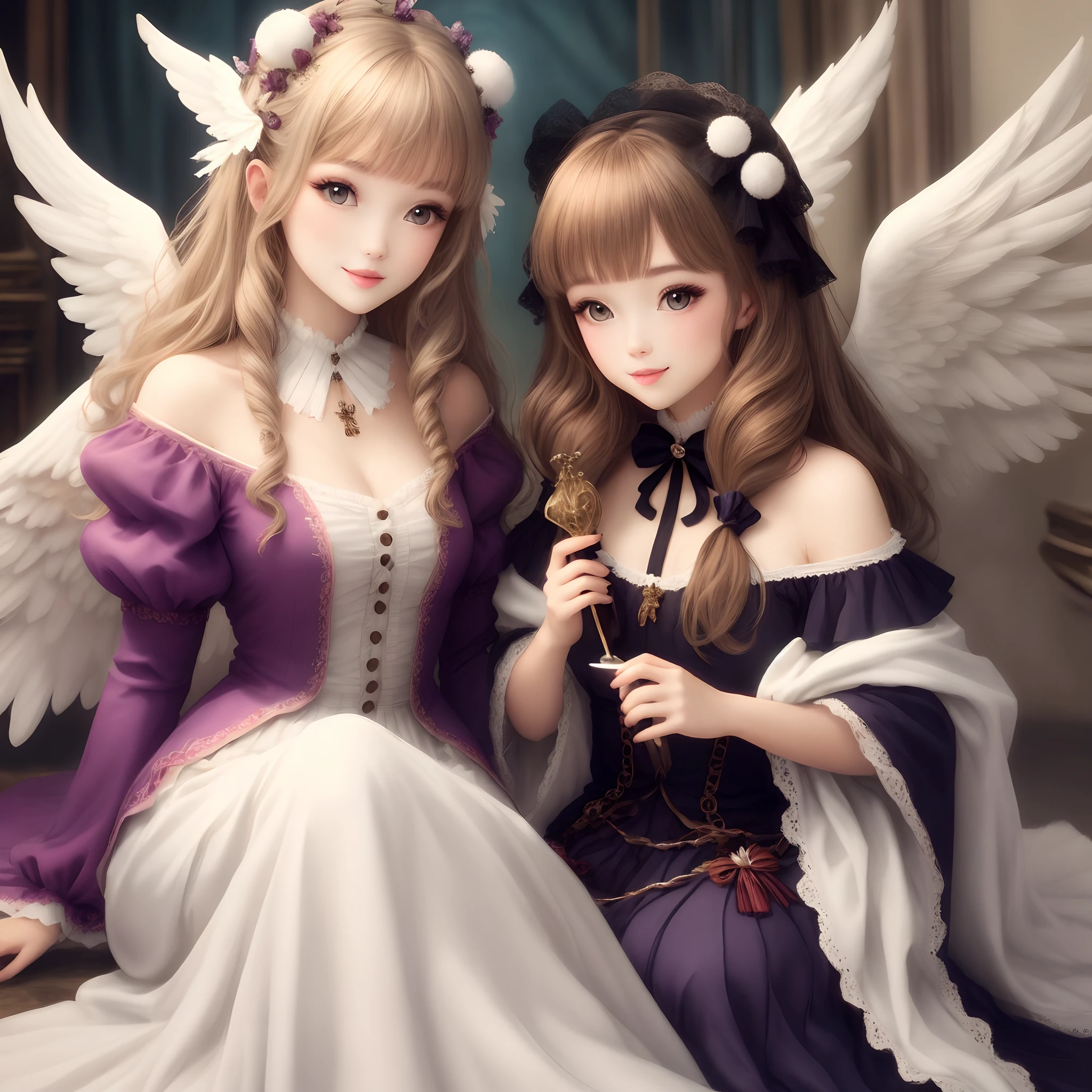 angelicales Beautie fluffly well-styled
