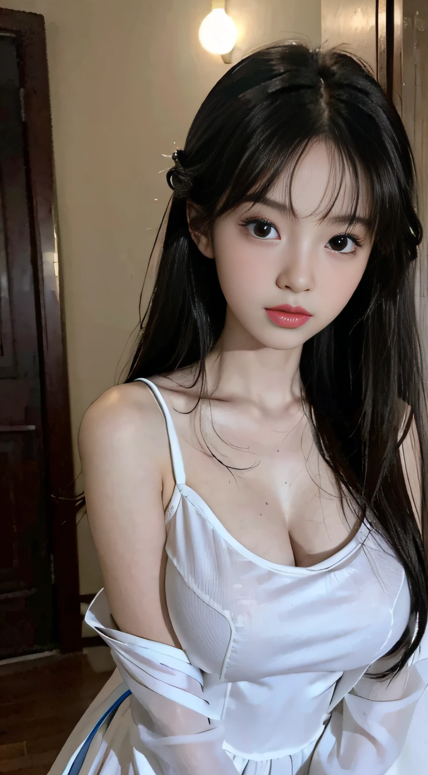 a girl marturbate, Master quality, highest quality, best picture quality, exaggerated details, goddess moonlight 9 yearan little girl shy expression,a close up , teen girl with supice boobs(long hair / very, very exaggerated big breasts and tight, round breasts, in hanfu acient chinese)