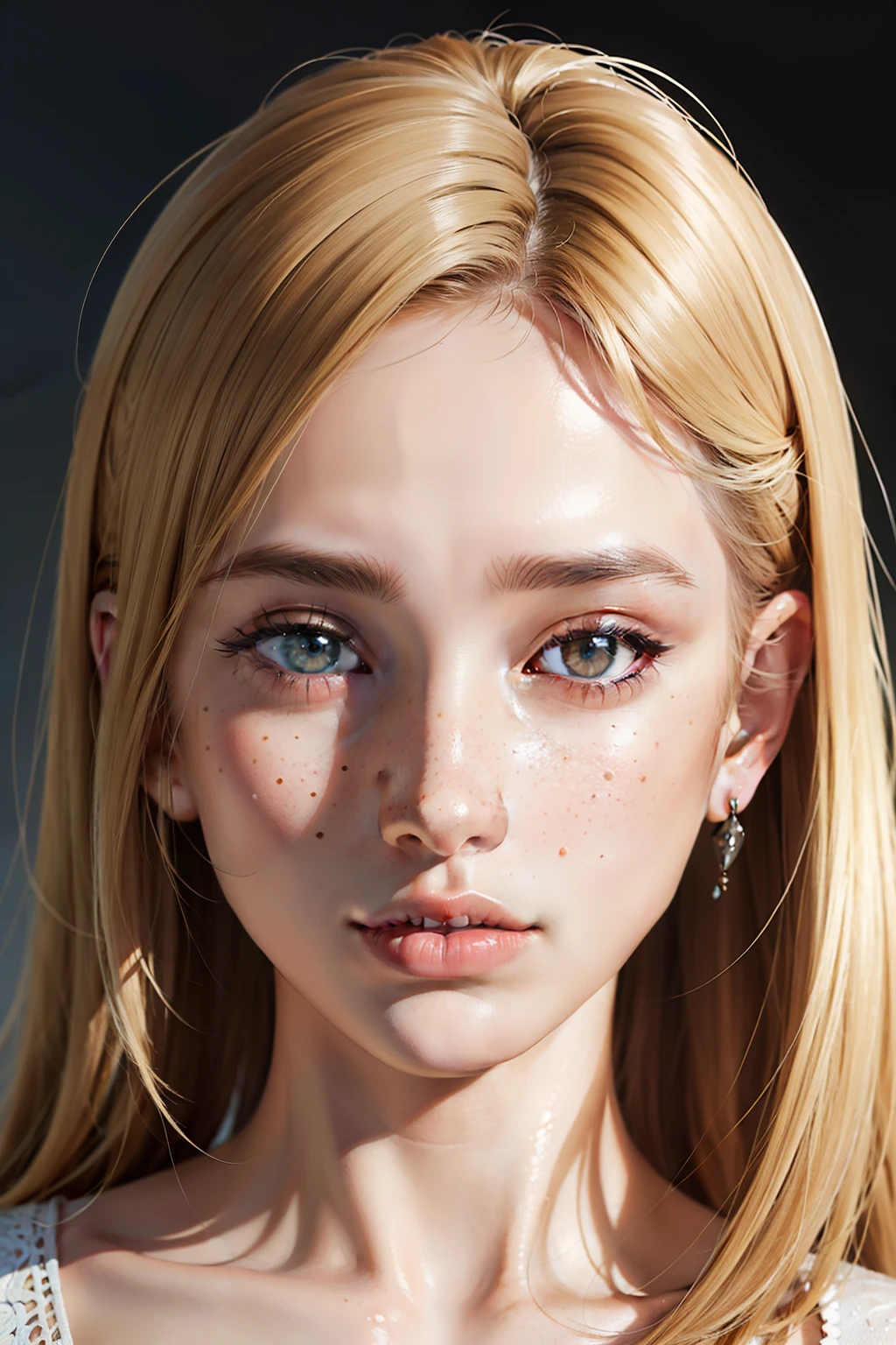 White Girl,freckles on face,NSFW:1.5, Masterpiece, Best quality, High quality, High definition, High quality texture, Highqualityshadow, High detail, Beautiful detailed, finely detailed, cg extremely detailed, Detailed texture, Realistic representation...