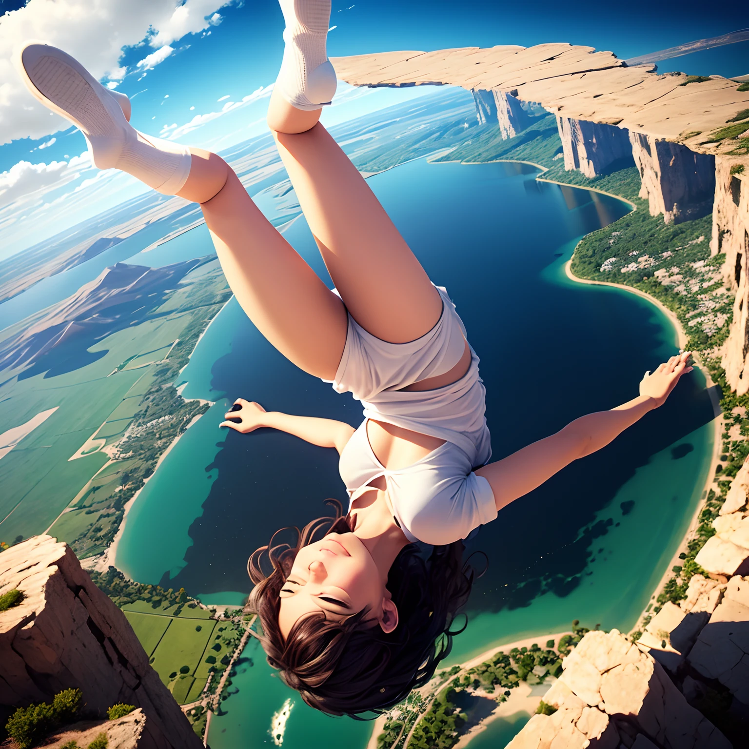 A world where heaven and earth are turned upside down --auto