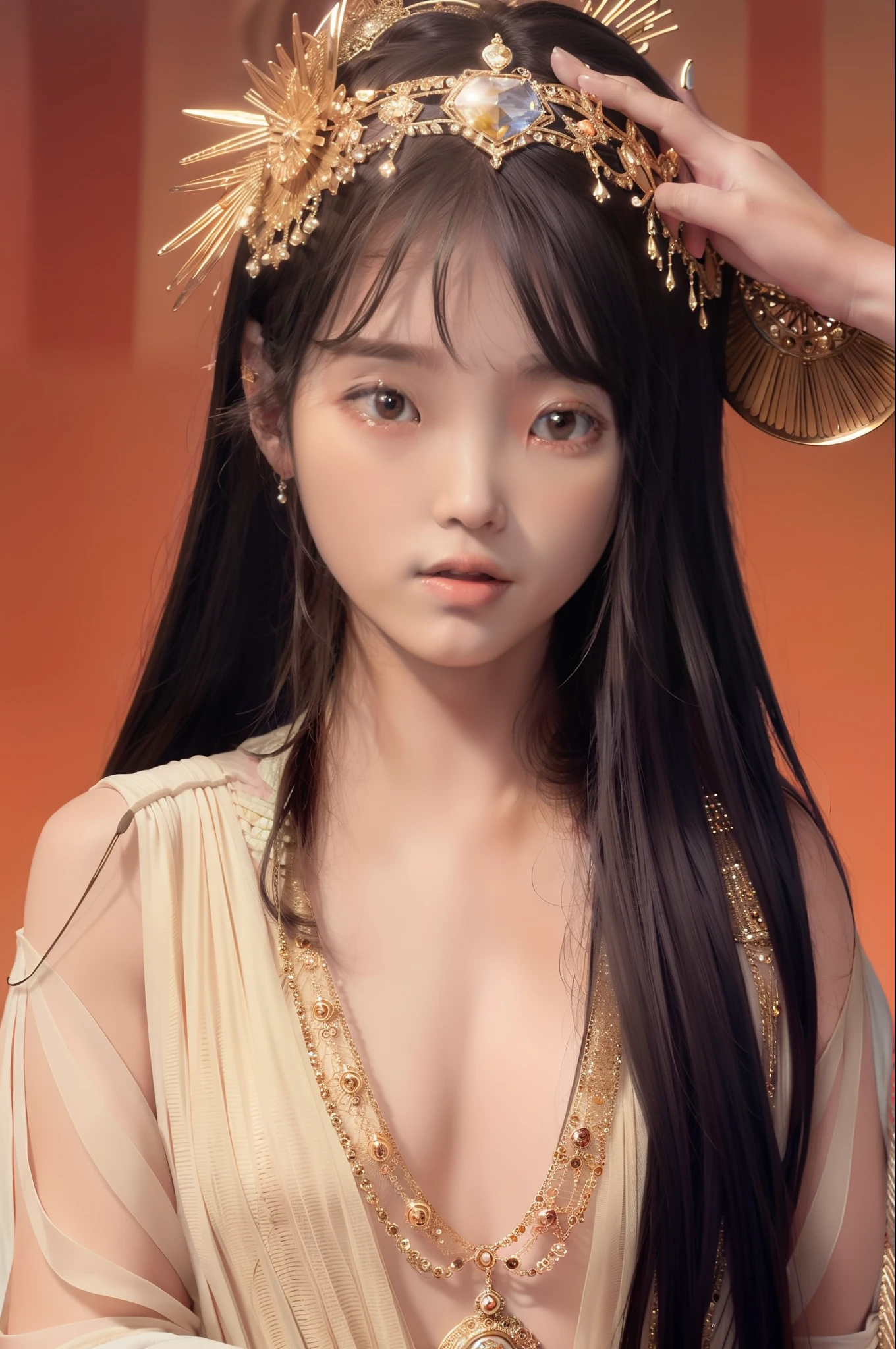Venus embraces the sun god