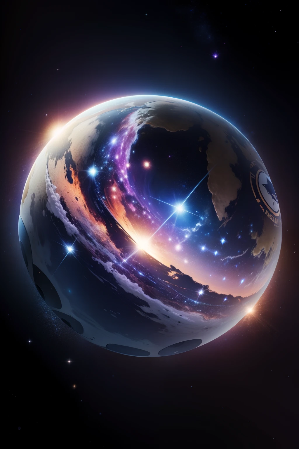 A composite design of the Galaxy to inspire the Real Madrid Galaxy