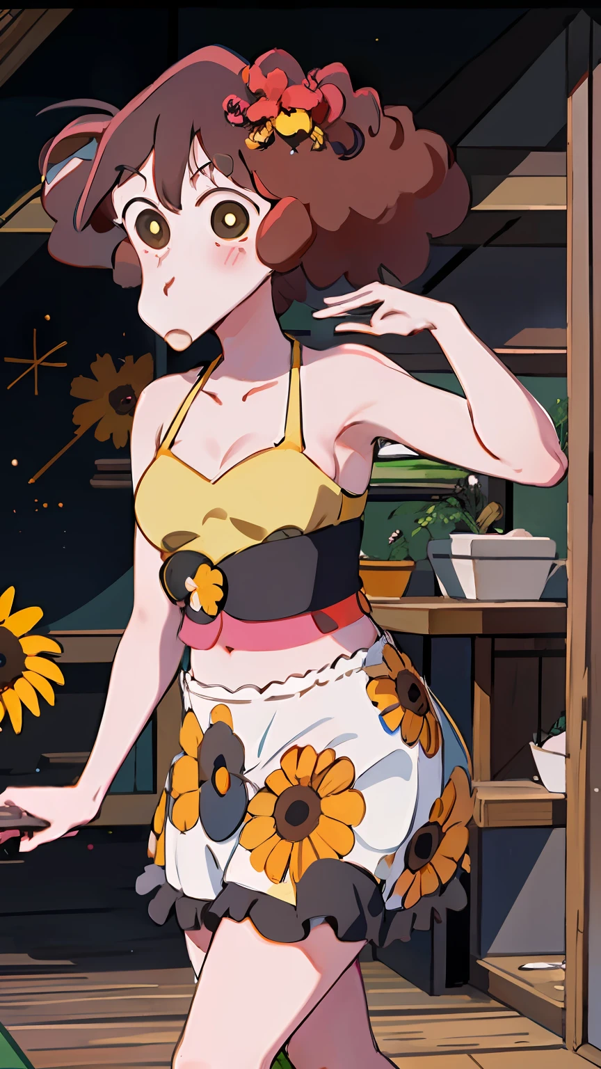 misae con himawari en sus brazos