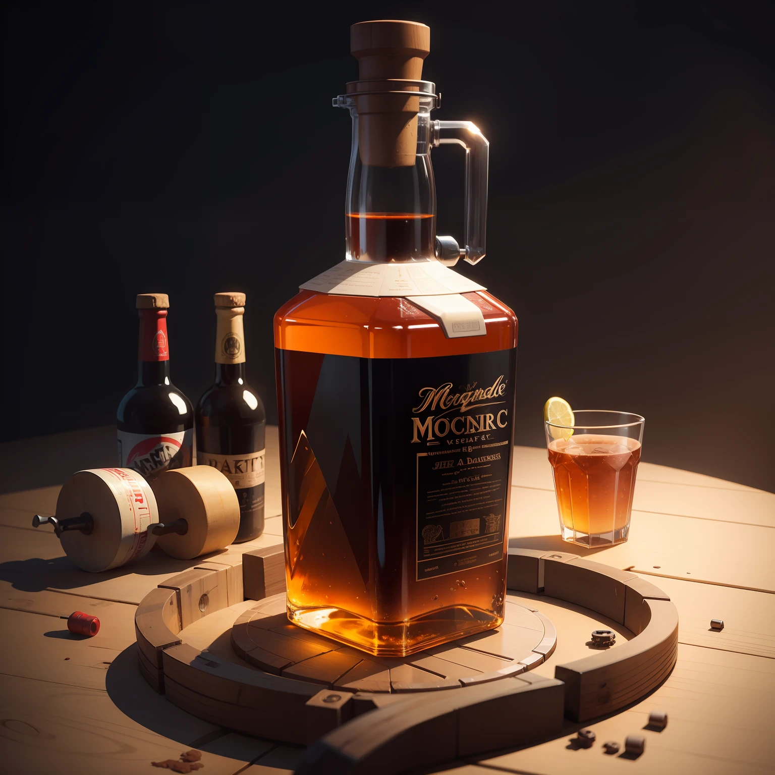 Mechanical liquor beauty