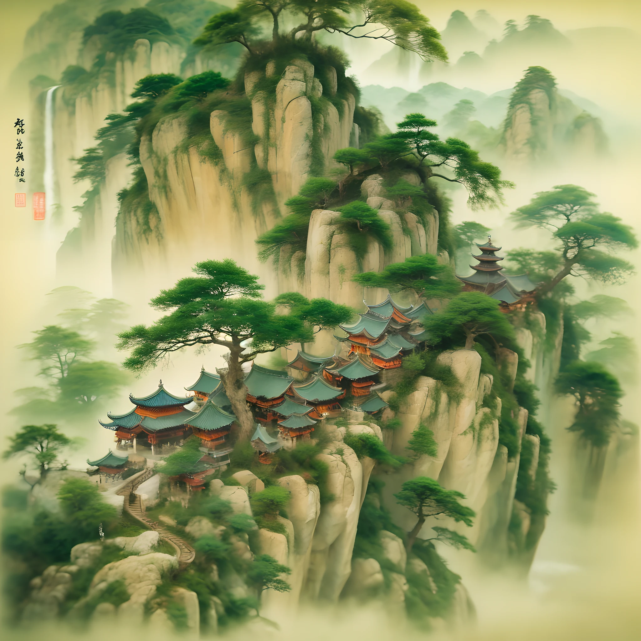 style of Huang Guangjian