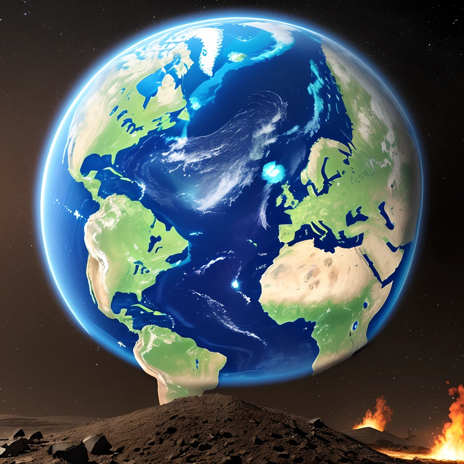The moment the Earth is destroyed by AI --auto