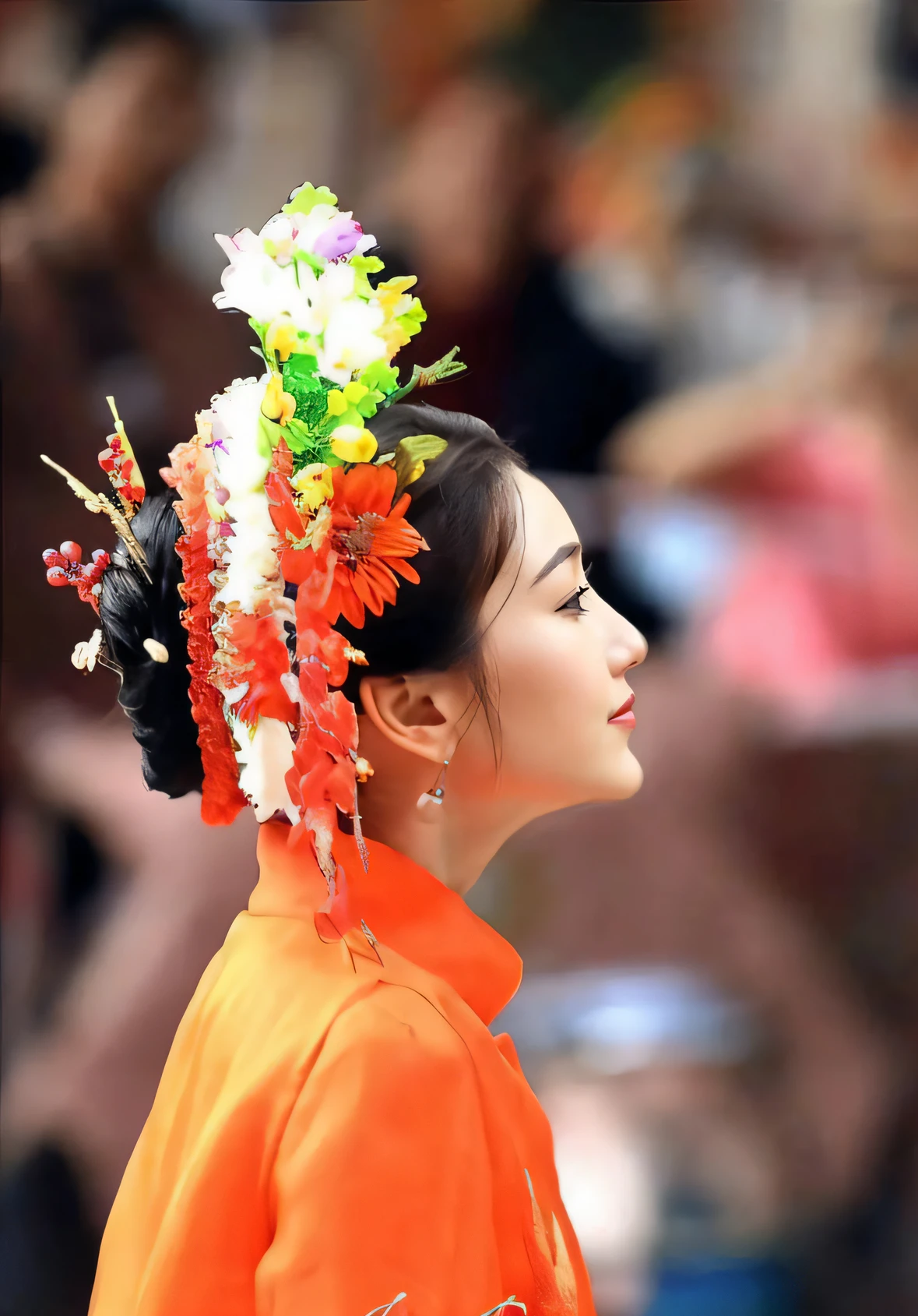 Detach the character from the background,Change your clothes and face shape