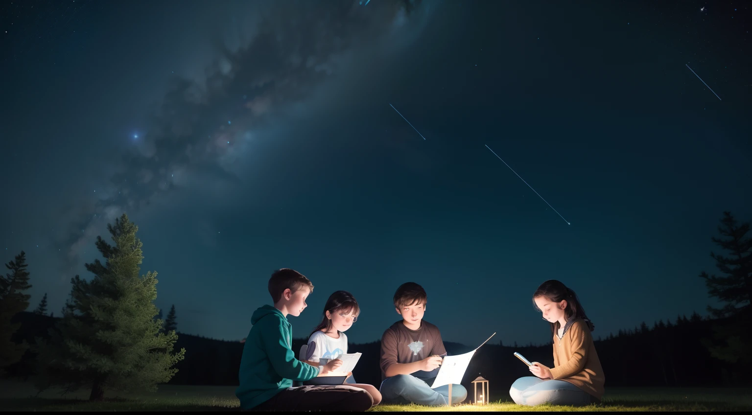 Stargazing and Constellation Mapping:
Picture a young adult mapping constellations and exploring the universe through stargazing, unveiling cosmic secrets.