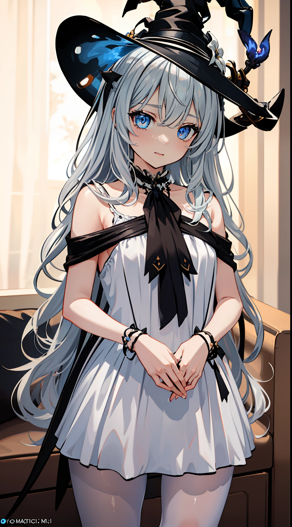 ((Best quality)), ((Masterpiece)), ((Ultra-detailed)), (illustration), (Detailed light), (An extremely delicate and beautiful), Dramatic perspective,A charming young sweet girl,(Lucifer-new-magician),Cute face,(Sexy figure)