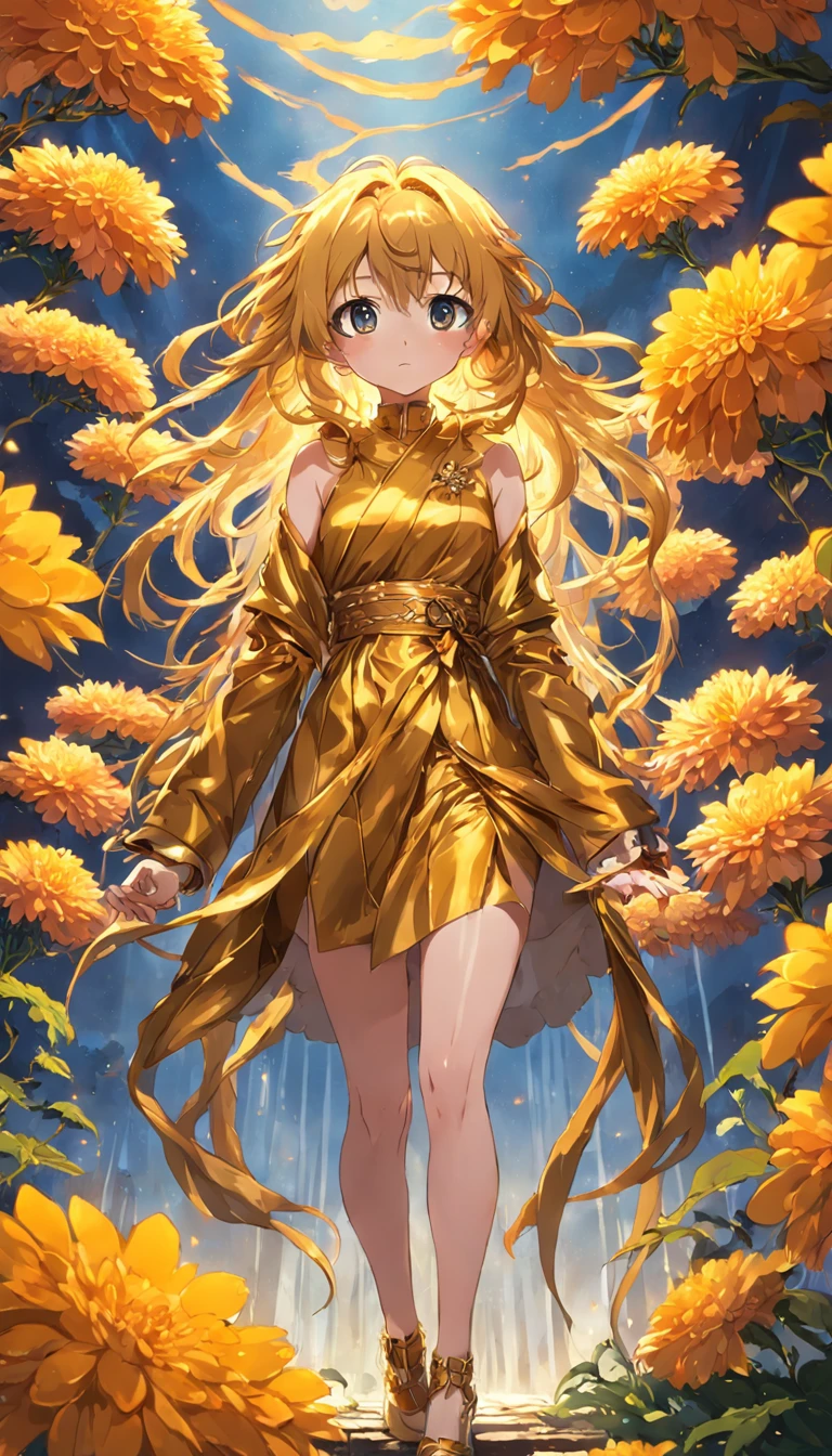 Skysky,golden colored,Centipedes,chrysanthemums
